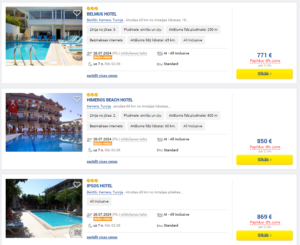 Turcija ALL INCLUSIVE ceļojums no Rīgas