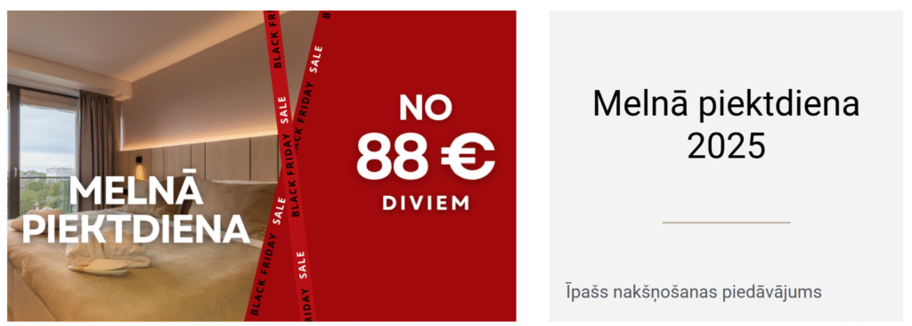 hotel jurmala spa black friday melna piektdiena