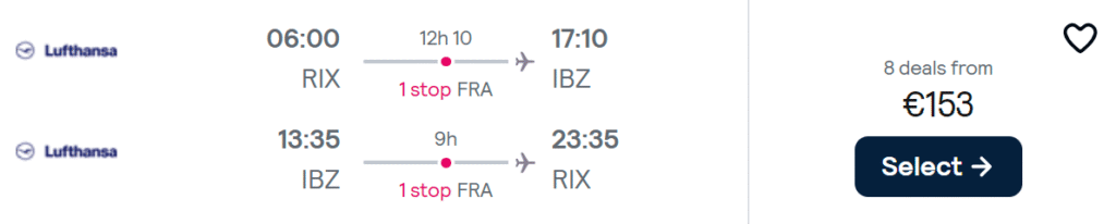 lēti lidojumi uz ibizu no rīgas