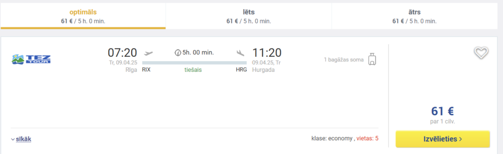 lēti lidojumi uz ēģipti no rīgas