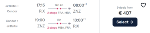 lēti lidojumi uz zanzibāru no rīgas
