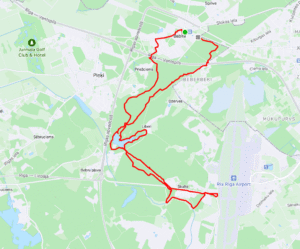 Beberbeķu dabas parks. Lidmašīnu vērotava