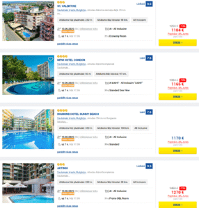 Bulgārija ALL INCLUSIVE Ceļojums no Rīgas