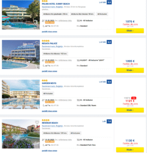 Bulgārija ALL INCLUSIVE Ceļojums no Rīgas