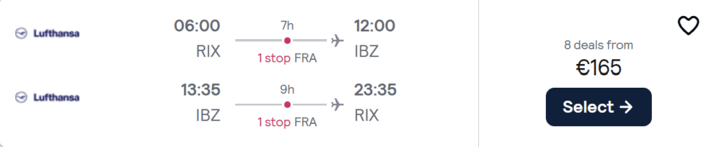 lēti lidojumi uz ibizu no rīgas