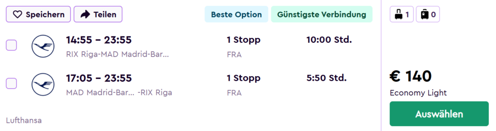 lēti lidojumi uz madridi no rīgas