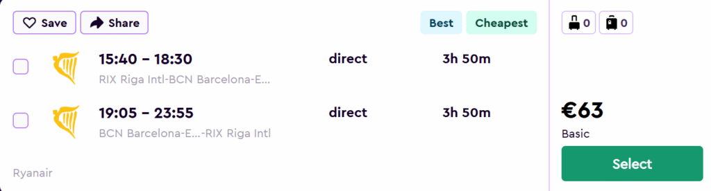 lēti lidojumi uz barselonu no rīgas