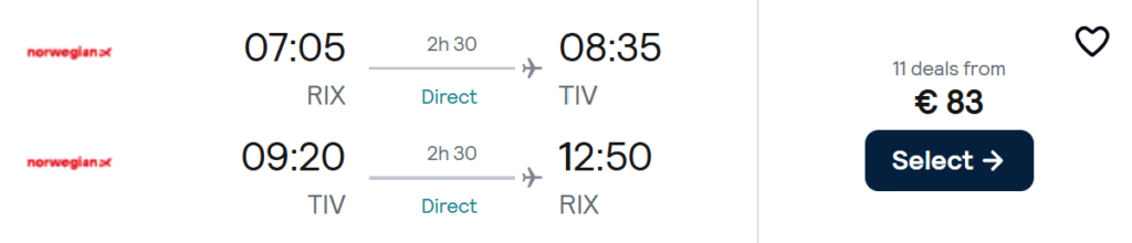 lēti lidojumi uz melnkalni no rīgas
