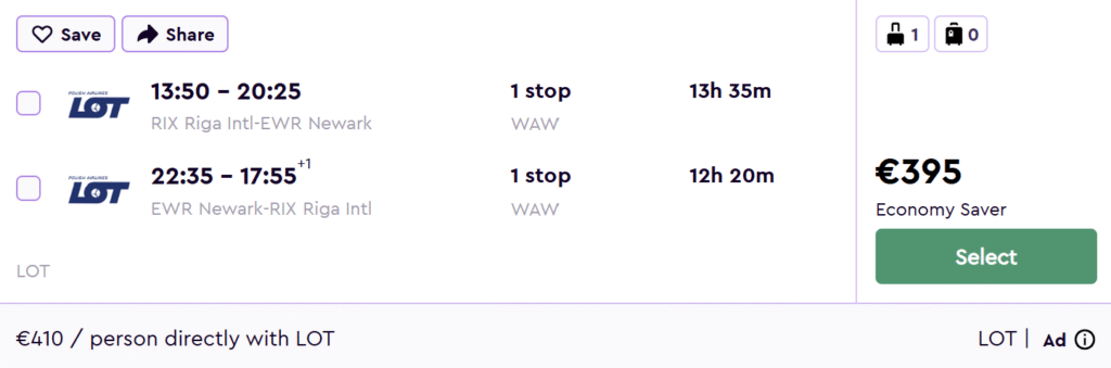 lēti lidojumi uz ņujorku no rīgas
