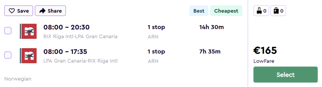 lēti lidojumi uz grankanāriju no rīgas