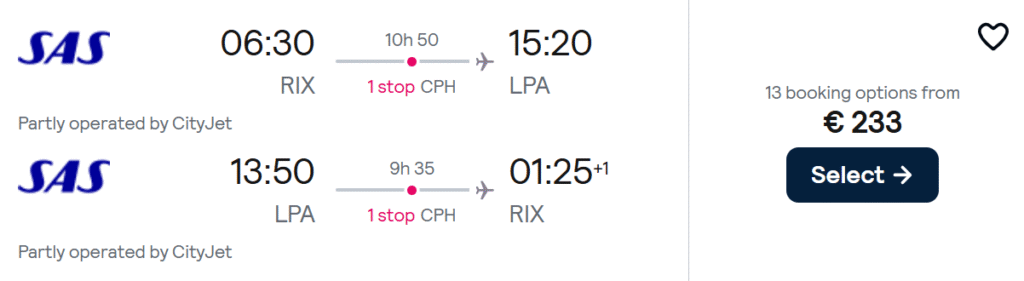 lēti lidojumi uz grankanāriju no rīgas