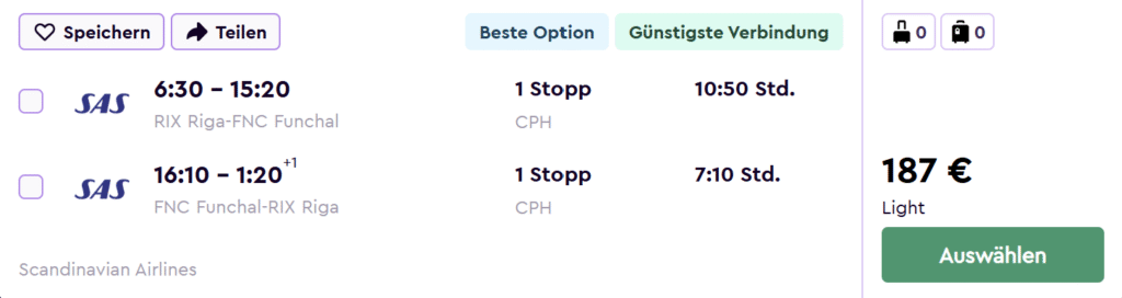 lēti lidojumi uz madeiru no rīgas