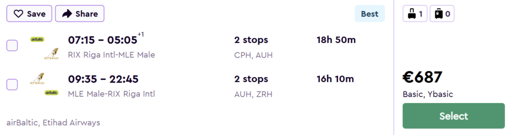 lēti lidojumi uz maldīvu salām no rīgas