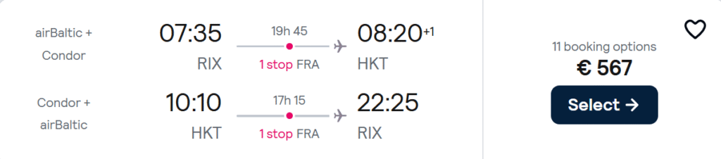 lēti lidojumi uz puketu no rīgas