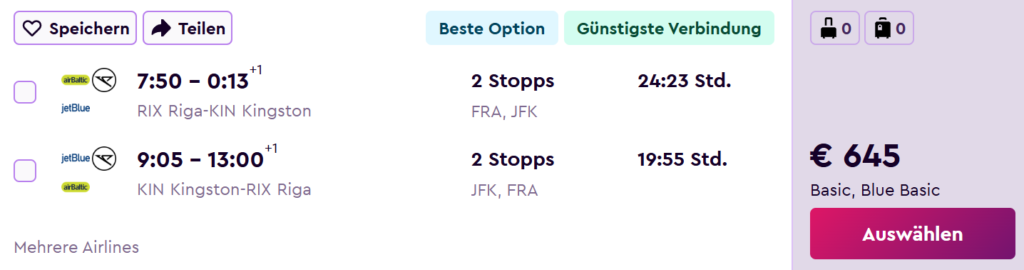 Lēti lidojumi uz JAMAIKU no Rīgas