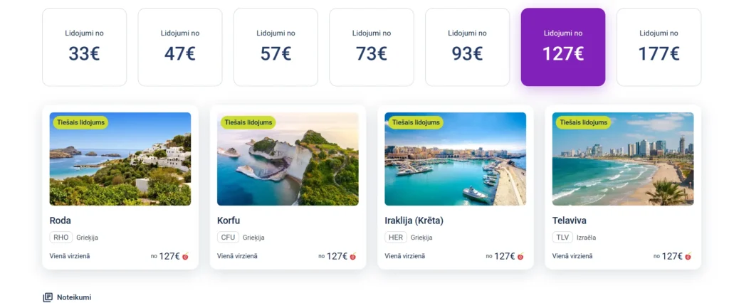 airBaltic lielākā aviobiļešu izpārdošana VISĶERŠANA