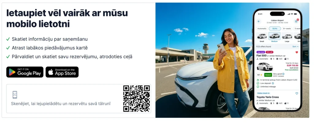 discovercars aplikācija